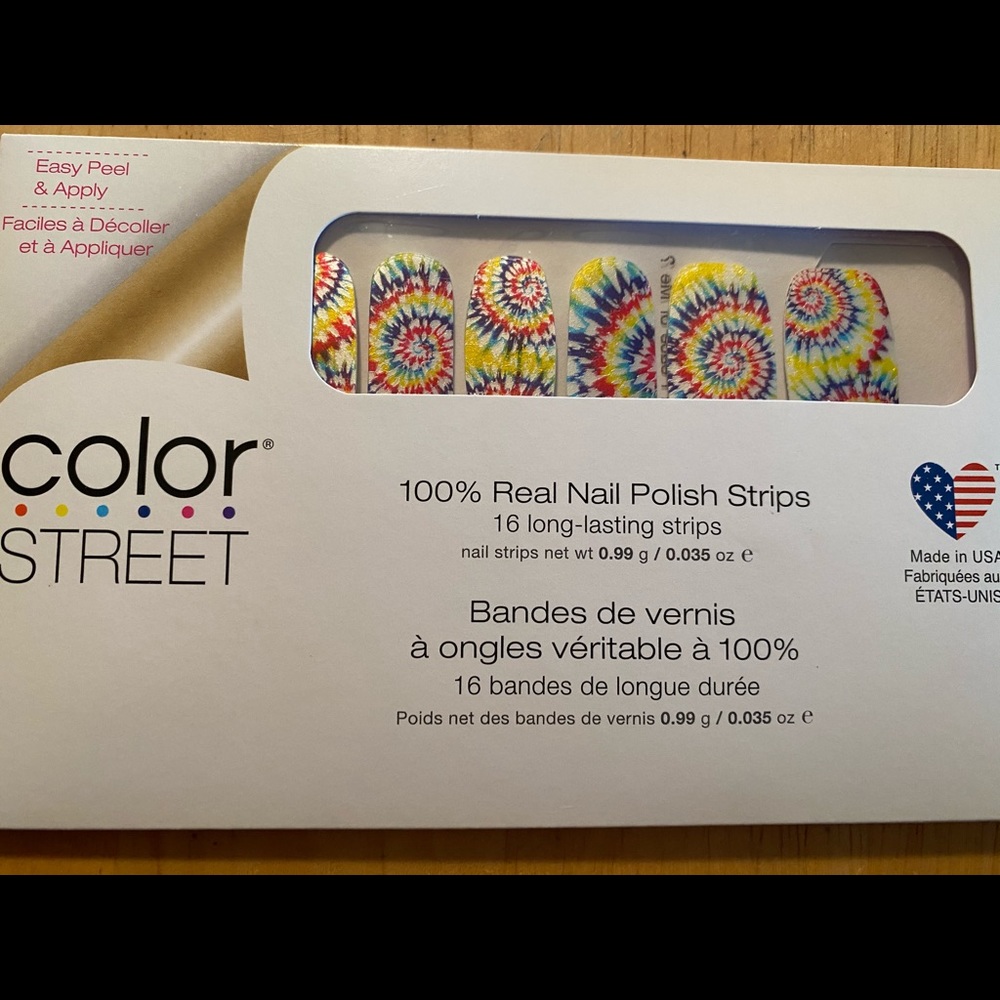 Wanna peace of me color street nails